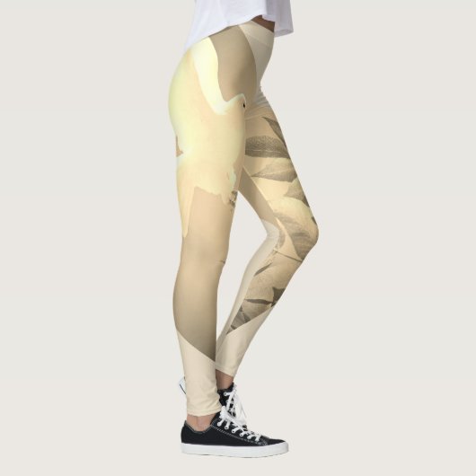 Benutzerdefinierte Leggings DOVE (Rechts)