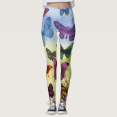 Benutzerdefinierte Leggings MIT SCHALTFLÄDEN (Vorderseite)