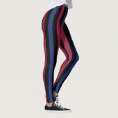 Benutzerdefinierte Leggings mit Streifen (Rechts)