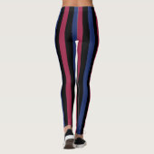 Benutzerdefinierte Leggings mit Streifen (Rückseite)
