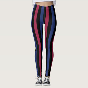 Benutzerdefinierte Leggings mit Streifen
