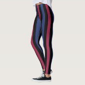 Benutzerdefinierte Leggings mit Streifen (Links)