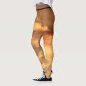 Benutzerdefinierte Leggings-MONOGRAMM- UND GOLDSCH Leggings (Links)