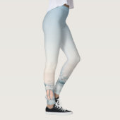 Benutzerdefinierte Leggings Wolken mit Monogramm (Rechts)