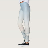 Benutzerdefinierte Leggings Wolken mit Monogramm (Links)