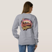 Benutzerdefinierte Lehrerinklusion Matters Retro R Sweatshirt (Schwarz voll)