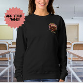Benutzerdefinierte Lehrerinklusion Matters Retro R Sweatshirt