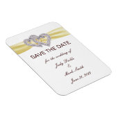 Benutzerdefinierte Lemon-Hearts speichern das Datu Magnet (Rechte Seite)