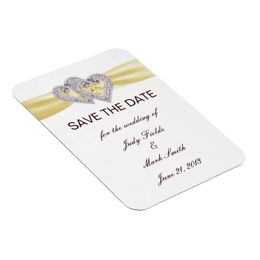 Benutzerdefinierte Lemon-Hearts speichern das Datu Magnet (Rechte Seite)