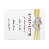 Benutzerdefinierte Lemon-Hearts speichern das Datu Magnet (Horizontal)