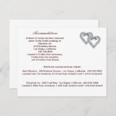 Benutzerdefinierte Lemon Herz-Abschlusskarte Begleitkarte (Vorne/Hinten)