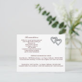 Benutzerdefinierte Lemon Herz-Abschlusskarte Begleitkarte (Stehend Vorderseite)