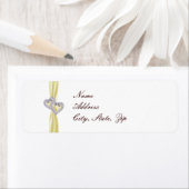 Benutzerdefinierte Lemon Herz-Adressenmarkierungen (Insitu)