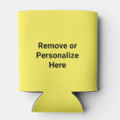 Benutzerdefinierte Lichtfarbe Par T-Shirt Golf Dosenkühler (Rückseite)