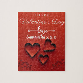 Benutzerdefinierte Liebe aus Valentins Puzzle