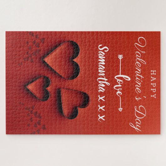 Benutzerdefinierte Liebe aus Valentins Puzzle (Horizontal)