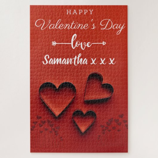 Benutzerdefinierte Liebe aus Valentins Puzzle (Vertikal)