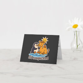 Benutzerdefinierte Liebe - Grußkarte Karte