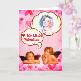 Benutzerdefinierte LIEBE MEINE KLEINE VALENTINE Kh Karte