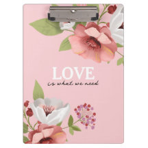 Benutzerdefinierte Liebe mit rosa Blume