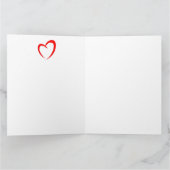 Benutzerdefinierte Liebe: Sie erhalten mehr Wörter Karte (Innenseite)