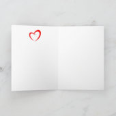 Benutzerdefinierte Liebe: Sie erhalten mehr Wörter Karte (Innenseite)