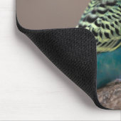 Benutzerdefinierte Liebe und Liebe Text Papageien Mousepad (Ecke)