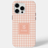 Benutzerdefinierte Light Coral Hülle für iPhone El (Rückseite)