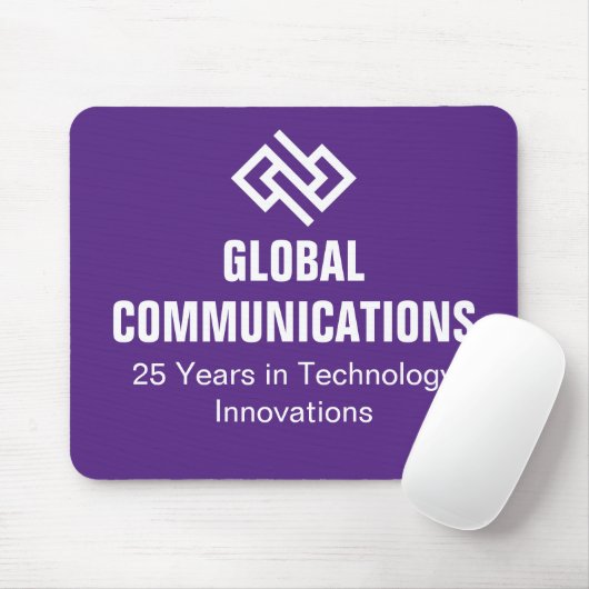 Benutzerdefinierte lila Cyber-Technologie-Computer Mousepad (Mit Mouse)
