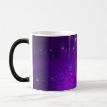 Benutzerdefinierte Lila Galaxie-Magie-Tasse