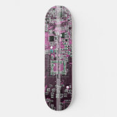 Benutzerdefinierte lila Leiterplatte für IT-Expert Skateboard (Vorderseite)