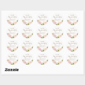 Benutzerdefinierte Liste für Jennifer Runder Aufkleber (Blatt)