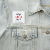 Benutzerdefinierte Logo-Aufkleber | Branding in Un Namensschild (Beispiel)