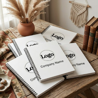 Benutzerdefinierte Logo-Branding-Unternehmens-Werb Notizblock
