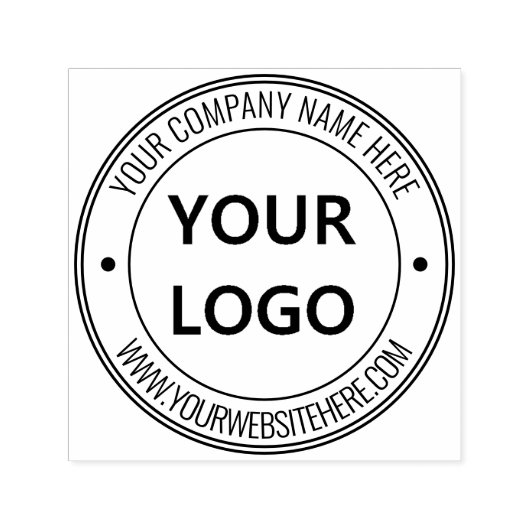 Benutzerdefinierte Logo-Briefmarke Beruflich Permastempel (Design)
