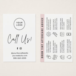 Benutzerdefinierte Logo-Eyebstrainenkarte