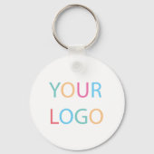 Benutzerdefinierte Logo-Firma Schlüsselanhänger (Rückseite)