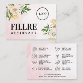 Benutzerdefinierte Logo-Frühjahrskarte Visitenkarte (Vorne/Hinten)