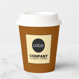 Benutzerdefinierte Logo-Gruppen | Kaffeekuppen mit Pappbecher