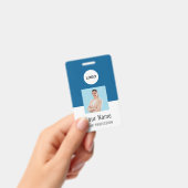 Benutzerdefinierte Logo-ID-Karte | Personalisierte Ausweis (Handheld)