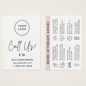 Benutzerdefinierte Logo-Injection-Karte nach der P (Vorne & Hinten)