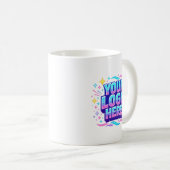 Benutzerdefinierte Logo-Kaffeetasse Personalisiert Kaffeetasse (VorderseiteRechts)