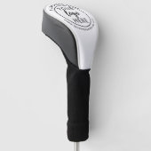 Benutzerdefinierte Logo-Kopfabdeckung Golf Headcover (angewinkelt)