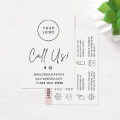 Benutzerdefinierte Logo-Laser-Haarentfernung After (Schreibtisch)