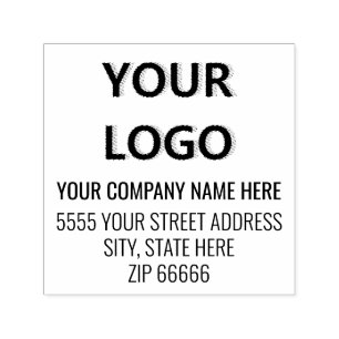 Benutzerdefinierte Logo- oder Foto-Adresse-Stempel Permastempel