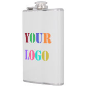 Benutzerdefinierte Logo- oder Foto-Flasengeschenke Flachmann (Links)