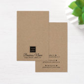 Benutzerdefinierte Logo-Rustikale Kraft-Schmuckkol (Schreibtisch)