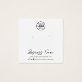 Benutzerdefinierte Logo-Social-Media-Speicherkarte (Vorderseite)