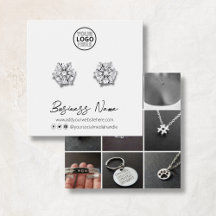 Benutzerdefinierte Logo-Social-Media-Speicherkarte