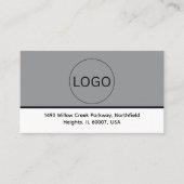 Benutzerdefinierte Logo und QR-Code Visitenkarte (Vorderseite)